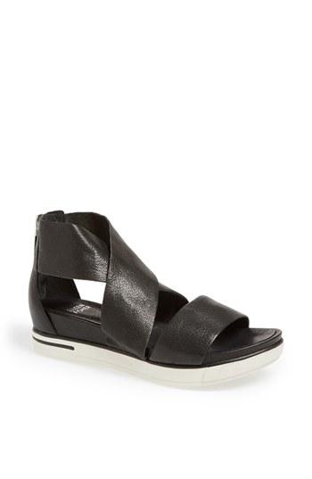 Women's Eileen Fisher Sport Platform Sandal .5 M - Black
