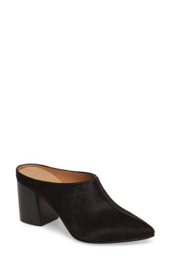 Women's Huma Blanco Dora Genuine Calf Hair Mule Us / 36eu - Black