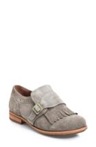 Women's Kork-ease Bailee Kiltie Monk Strap Shoe M - Grey