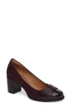 Women's Clarks Tarah Brae Pump M - Purple