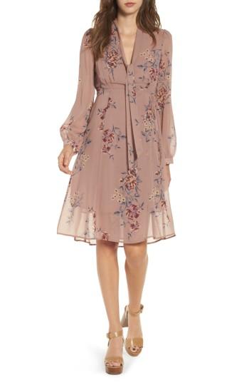 Women's Astr The Label Tyra A-line Dress - Pink