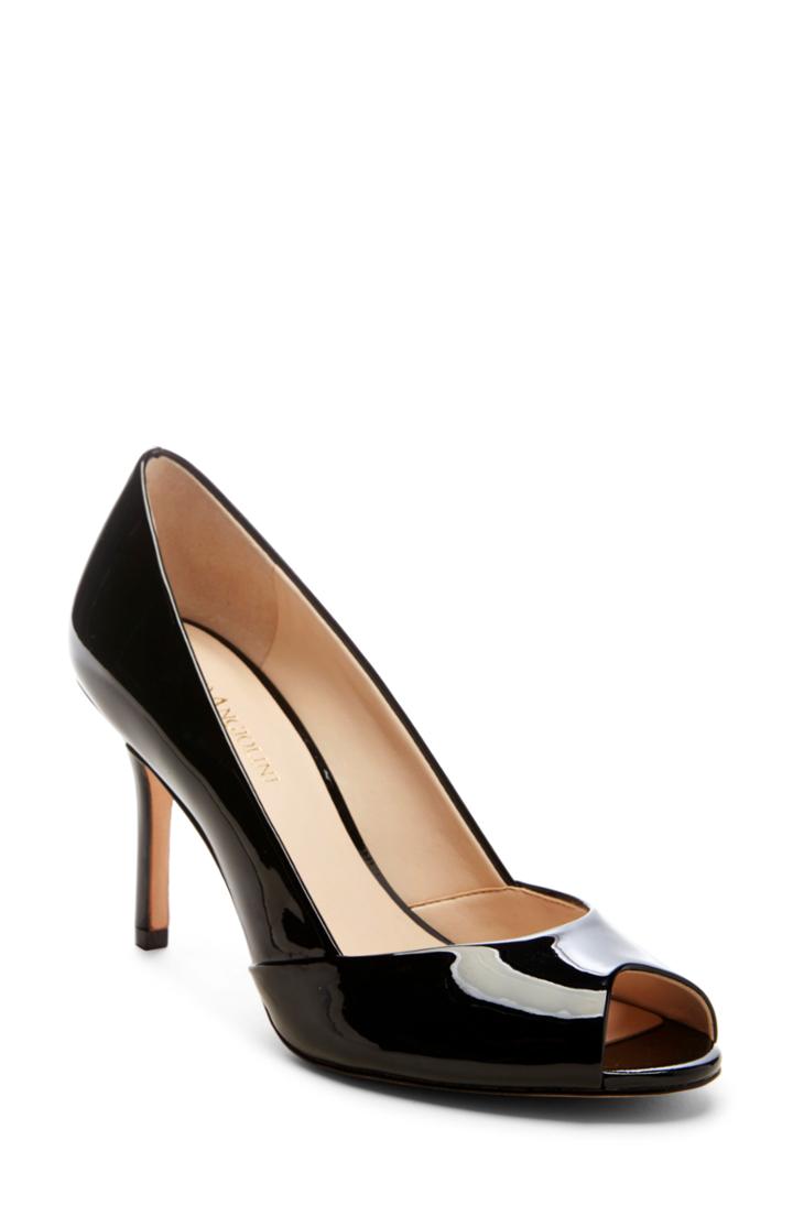 Women's Enzo Angiolini Dariela Open Toe Pump M - Black