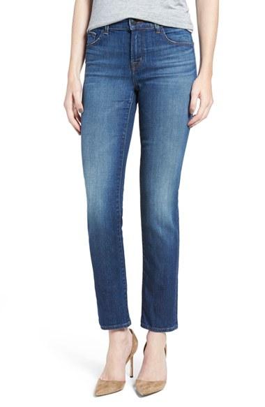 Women's J Brand 'amelia' Straight Leg Jeans - Blue