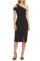 Women's Maggy London One-shoulder Sheath Dress - Black
