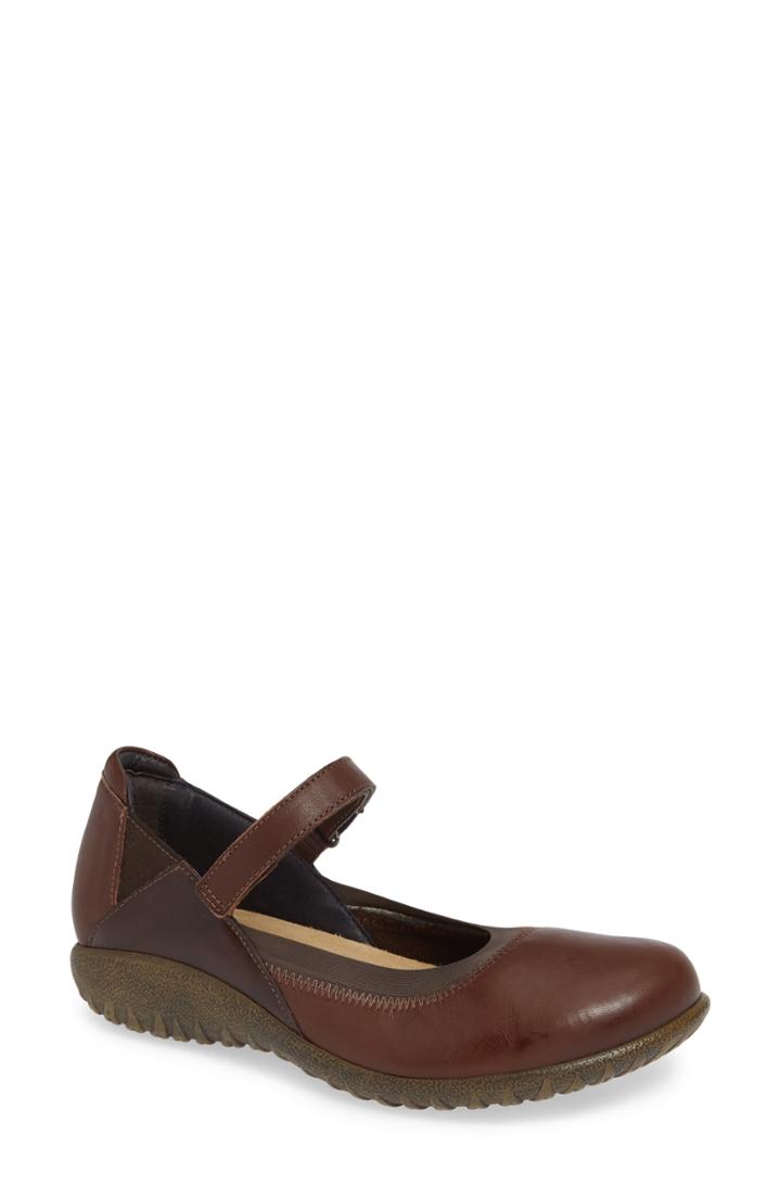 Women's Naot Kaoti Mary Jane Flat Us / 36eu - Brown