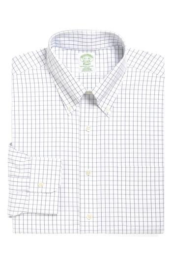 Men's Brooks Brothers Trim Fit Check Dress Shirt (3 For $207)