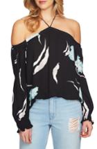 Women's 1.state Off The Shoulder Blouse - Green