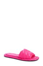 Women's Balenciaga Stripe Slide Sandal Us / 35eu - Pink