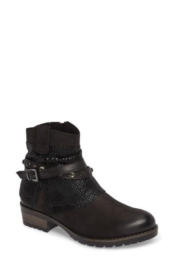 Women's Tamaris Parai Studded Belt Bootie Eu - Black