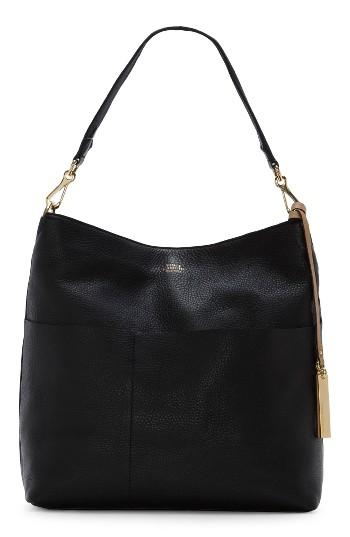 Vince Camuto Risa Leather Hobo - Black