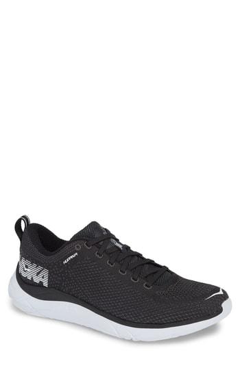 Men's Hoka One One Hupana 2 Running Shoe .5 M - Black