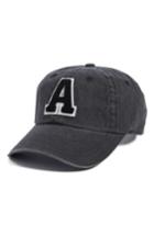 Women's American Needle Initial Baseball Cap - Black