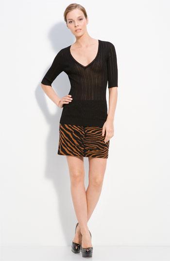M Missoni V Neck Knit Pullover