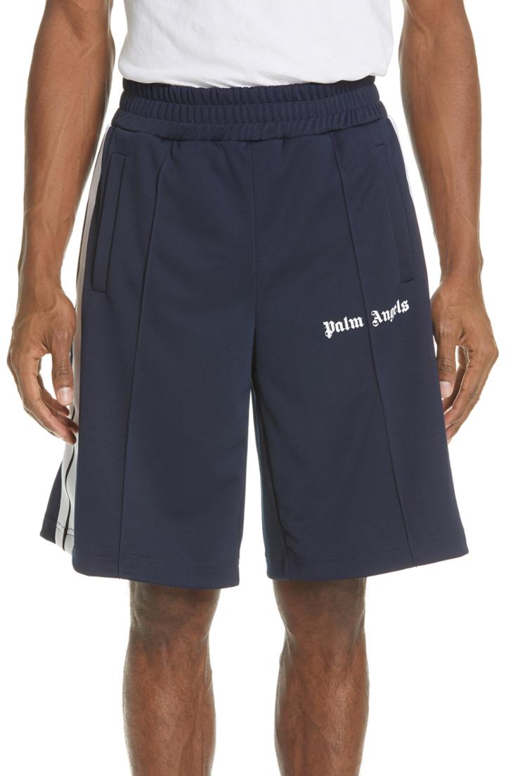 Men's Palm Angels Track Shorts - Blue