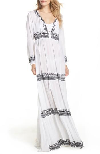Women's Muche Et Muchette Gitana Maxi Cover-up Dress, Size - White