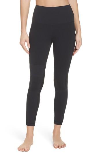 Women's Reebok High Waist Mesh Tights