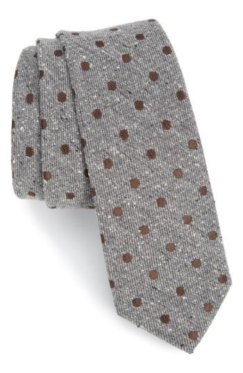 Men's The Tie Bar Revolve Dots Silk Tie