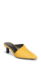 Women's Via Spiga Freya Asymmetrical Mule M - Yellow