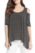 Women's Karen Kane Cold Shoulder Top - Black