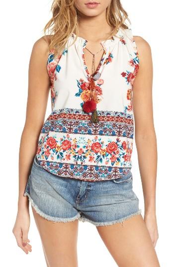 Women's Misa Los Angeles Dema Tank - White