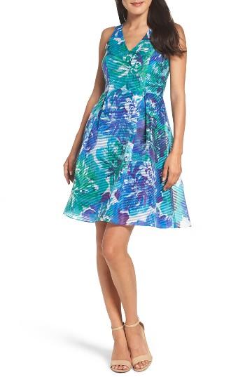 Women's Adrianna Papell Dahlia Fit & Flare Dress