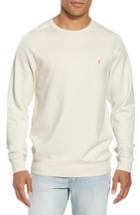 Men's Frame Slim Fit Raglan Crewneck Sweatshirt, Size - Ivory