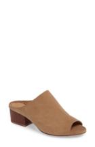 Women's Linea Paolo Cinch Block Heel Mule .5 M - Brown