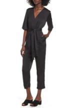 Women's The Fifth Label Changing Course Satin Jumpsuit - Black