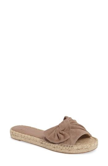 Women's Marc Fisher Ltd Valey Espadrille Slide Sandal M - Beige