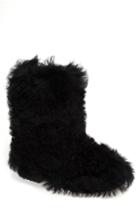 Women's Saint Laurent Genuine Shearling Boot Us / 41eu - Black