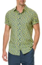 Men's Rodd & Gunn Davis Bay Fit Sport Shirt, Size Medium - Blue