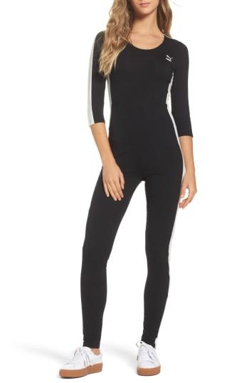 Women's Puma T7 Jumpsuit - Black