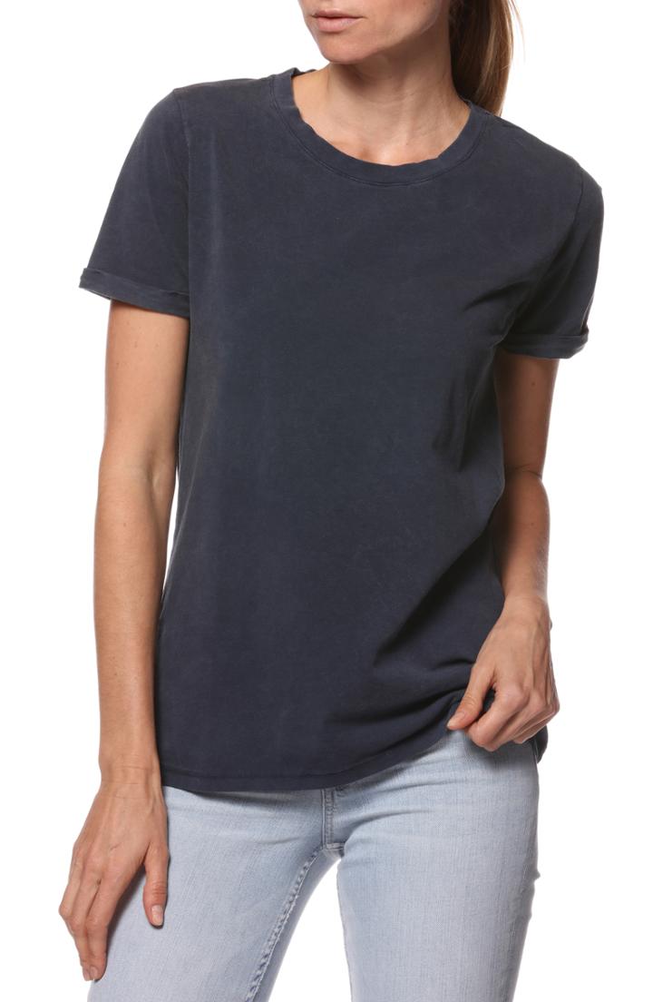 Women's Paige Cassandra Roll Sleeve Tee - Blue