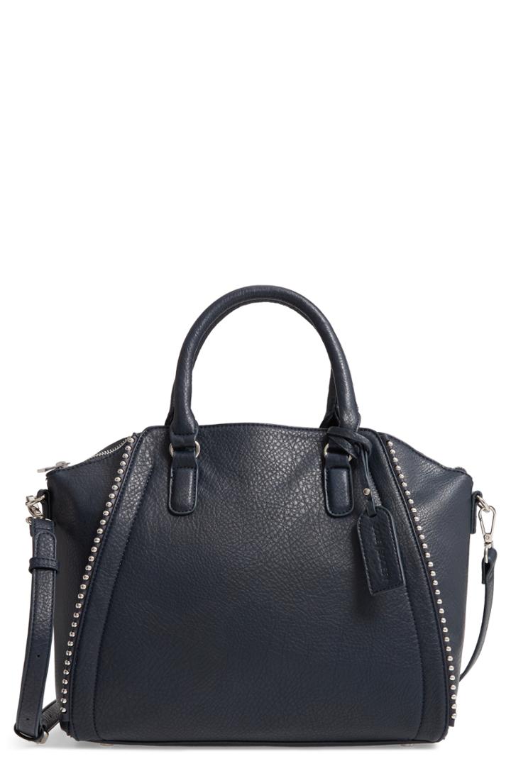 Sole Society Eytal Faux Leather Tote - Blue