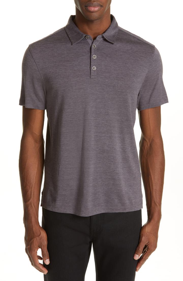 Men's John Varvatos Hampton Polo - Purple