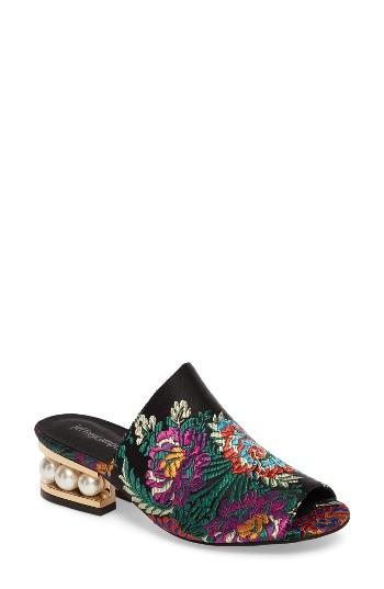 Women's Jeffrey Campbell Arcita Slide Sandal M - Black