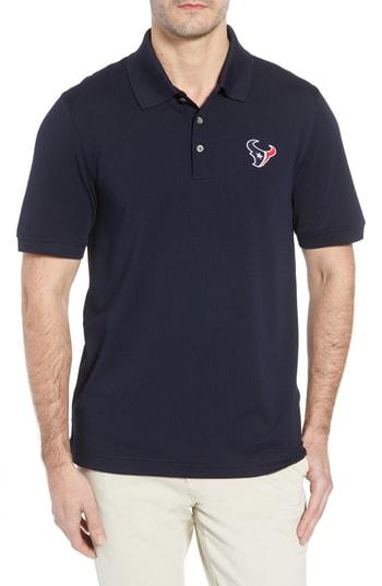 Men's Cutter & Buck Houston Texans - Advantage Fit Drytec Polo