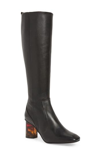 Women's Kurt Geiger London Stride 70 Knee High Boot Us / 36eu - Black