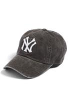 Women's American Needle New Raglan New York Yankees Baseball Cap - Black