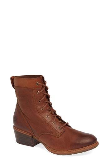 Women's Timberland Sutherlin Bay Water Resistant Lace-up Bootie M - Brown
