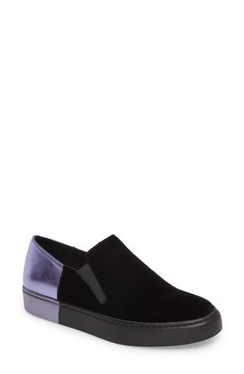Women's Free People Varsity Slip-on Sneaker -6.5us / 36eu - Black