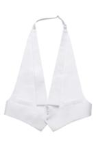 Men's Eton Solid Formal Vest - White
