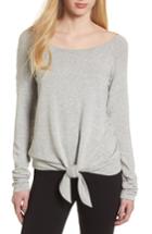 Women's Bailey 44 Toro Tie Front Top - Grey