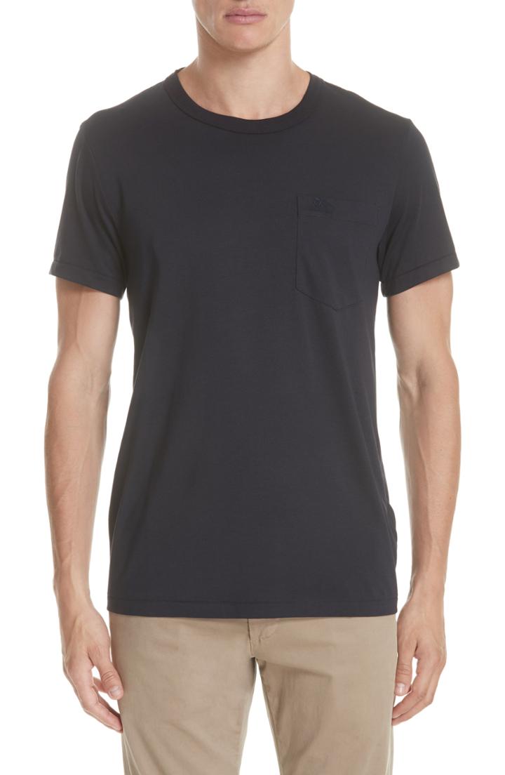 Men's Burberry Henton T-shirt, Size - Blue