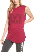 Women's Ivy Park Tonal Logo Tank, Size - Yellow