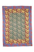 Women's Stella Mccartney Tropical Floral Print Silk & Modal Scarf, Size - Red