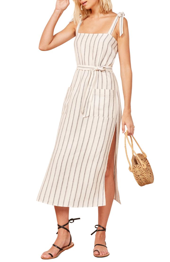 Women's Reformation Elliot Midi Dress