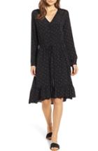 Women's Rails Jade High/low Ruffle Hem Dress - Black