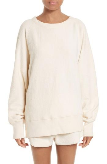 Women's Rag & Bone Max Oversize Pullover - Ivory