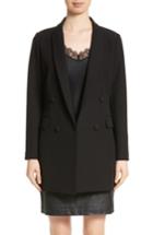 Women's St. John Collection Bella Double Weave Blazer - Black